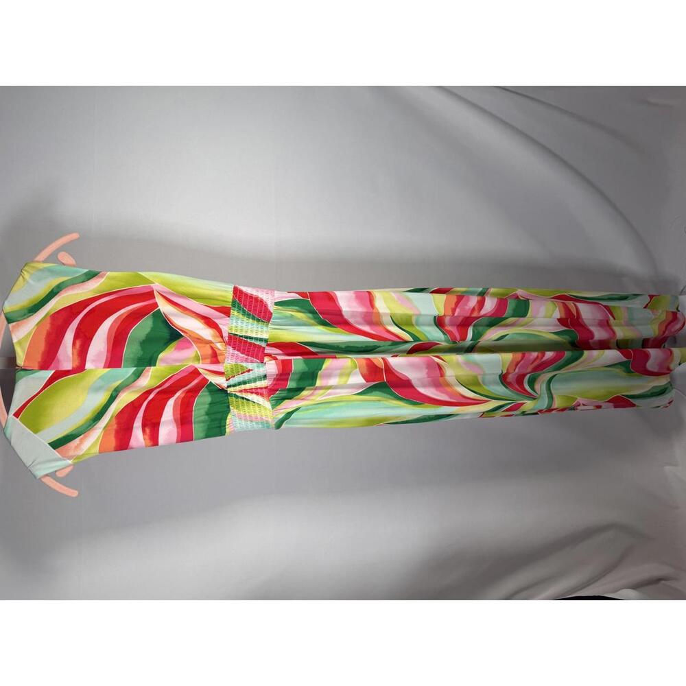 NWT Jessica Howard Women's Sleeveless V-Neck Knot-Front Maxi Dress Size 6 - Picture 4 of 8